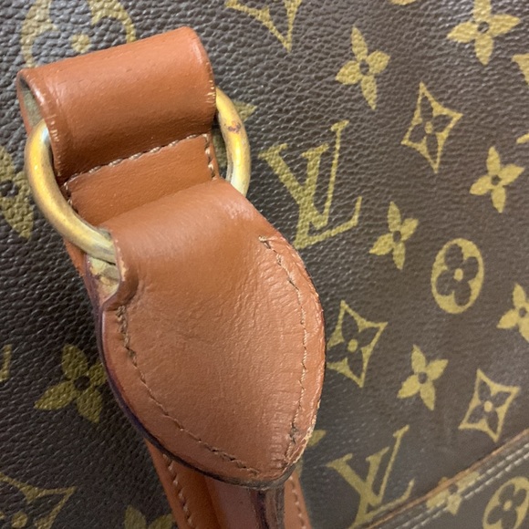 198 Pre Owned Authentic Louis Vuitton Monogram Sac Weekend  GM Tote/Travel Bag - Picture 6 of 17